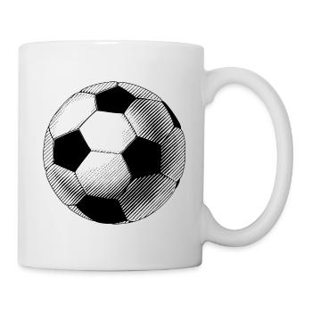 Black and White Sketch Balloon - Mug - white - Right