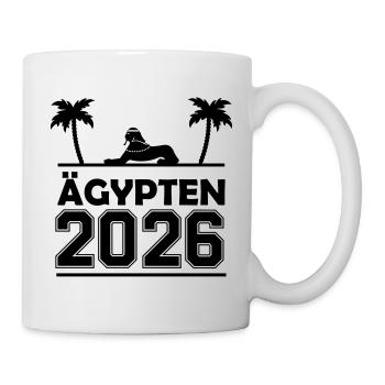 Ägypten 2026 - Tasse - Weiß - Rechts