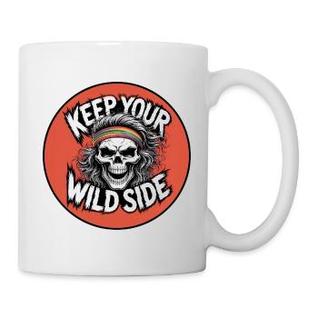 Keep your wild side - Mug - white - Right