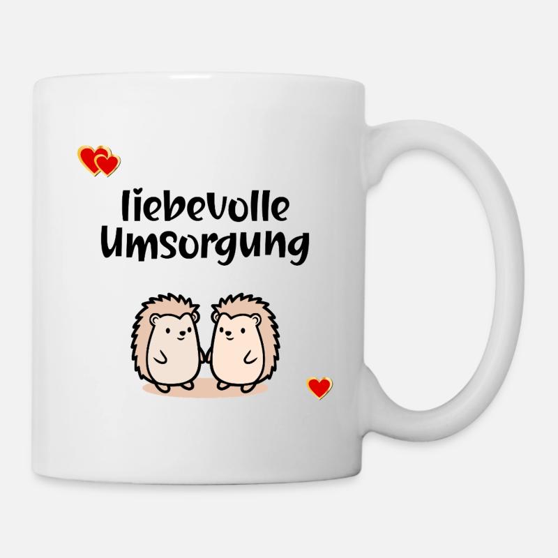 Danke Pflege Umsorgung - Tasse - Weiß