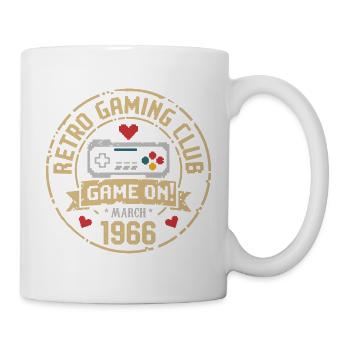 March 1966 Birthday Gift March 1966 Born - Mug - white - Right