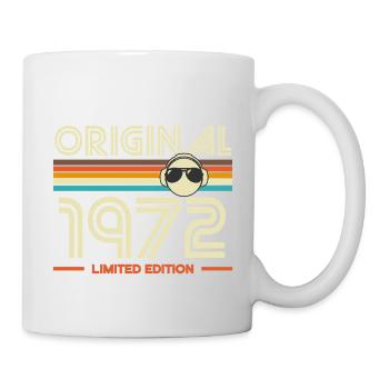 Original 1972 Vintage Groove - Mug blanc - blanc - Droite