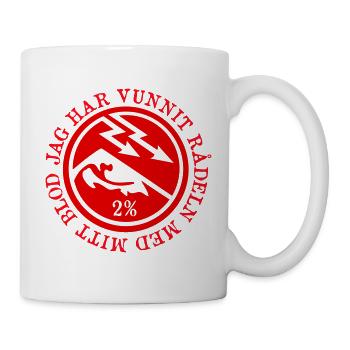 2 percent - Mug - white - Right