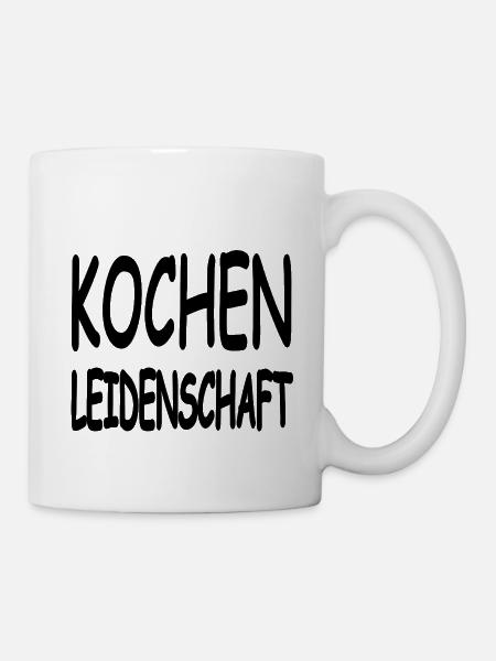 Kochen - Tasse - Weiß