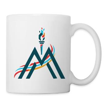 Summit Flame Mountain Symbol - Mug - white - Right