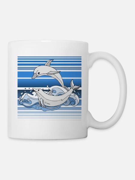 Delphine - Tasse - Weiß