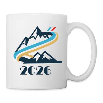 Emblème du Sentier de la Montagne 2026 - Mug blanc - blanc - Droite