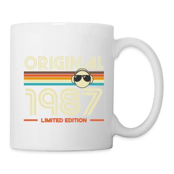 Original 1987 Édition Retro - Mug blanc - blanc - Droite