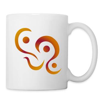 yoga_design_3 - Mug - white - Right