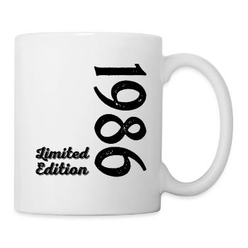 Millésime 1986 - Mug blanc - blanc - Droite