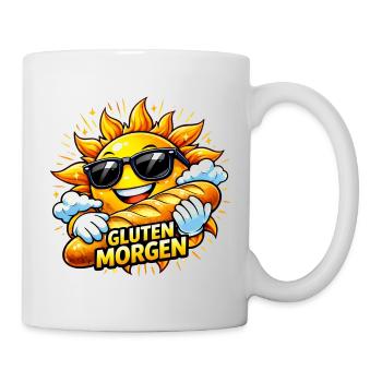 Sun with Bread - Gluten Morning! - Mug - white - Right