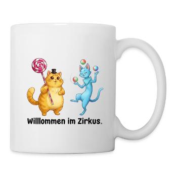 Circus Cats Wonder World - Mug - white - Right