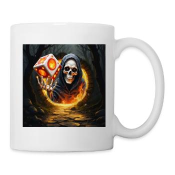 Death and Fire Dice - Mug - white - Right