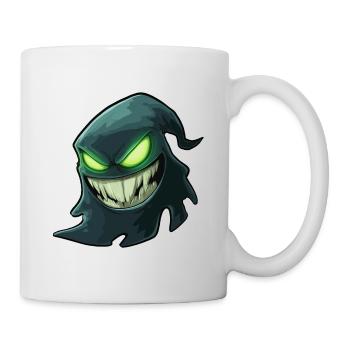 Fantôme, fantôme halloween, fantôme effrayant - Mug blanc - blanc - Droite