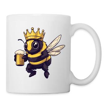 Bee Beer King - Mug - white - Right