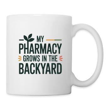 Naturopath My Pharmacy Grows Backyard Professional - Mug - white - Right