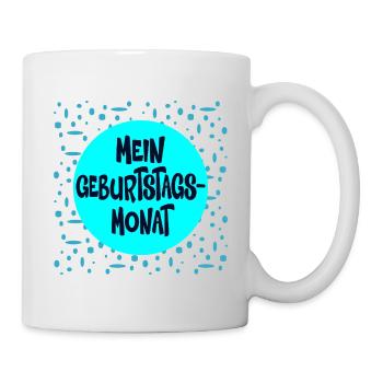 Birthday Month Birthday Humor - Mug - white - Right