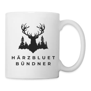Härzbluetbündner - Mug blanc - blanc - Droite