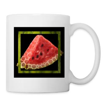 Abstract Watermelon - Mug - white - Right