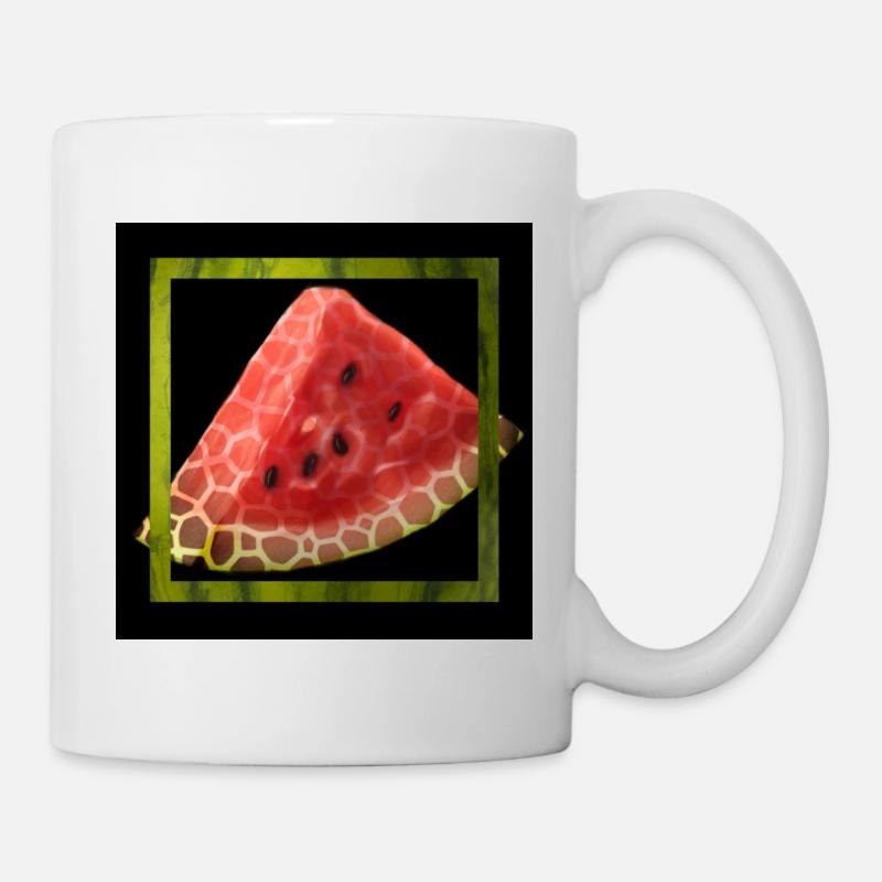 Abstract Watermelon - Mug - white