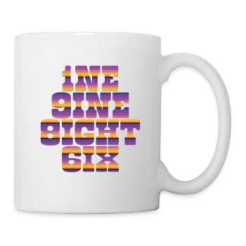 Millésime 1986 - Mug blanc - blanc - Droite
