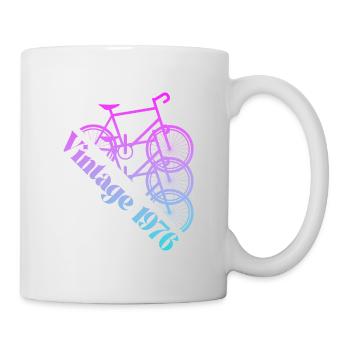 Millésime 1976 - Mug blanc - blanc - Droite