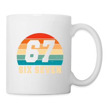 67 Six Seven Brainrot - Mug - white - Right