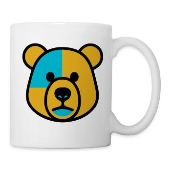 Niedlicher Bär - Tasse - Weiß - Rechts