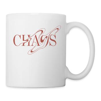 Chaos Lettering Rosé Loops - Mug blanc - blanc - Droite