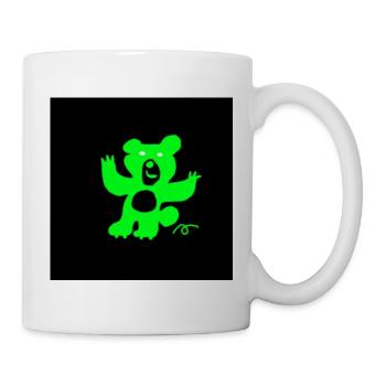 OURS. ART. MESSAGE. CITATIONS. CITATIONS. HUMOUR.  - Mug blanc - blanc - Droite