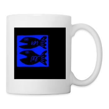 FISH. FISHING. SEA. OCEAN. STAR. HOLIDAYS - Mug - white - Right