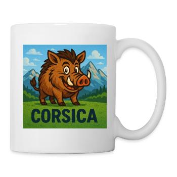 Cignale Corsu - Mug - white - Right