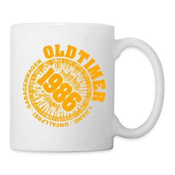1986 - Tasse - Weiß - Rechts