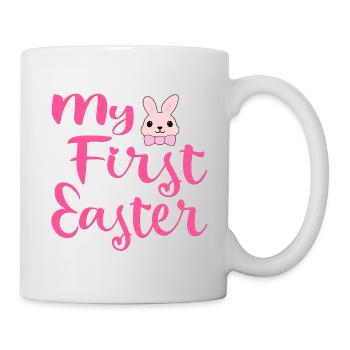 Mein erster Osterhase - Tasse - Weiß - Rechts