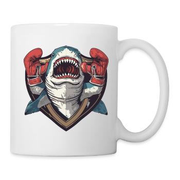 Hai Boxer MMA - Tasse - Weiß - Rechts