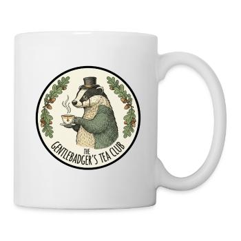 Le Club de Thé Gentlebadger - Mug blanc - blanc - Droite