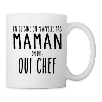 Cooking Mom the Cook Cooking Mom Mother - Tasse - Weiß - Rechts
