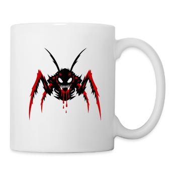Dämonisches Insektenmonster - Tasse - Weiß - Rechts