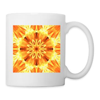 Firestar Kaleidoscope - Mug - white - Right