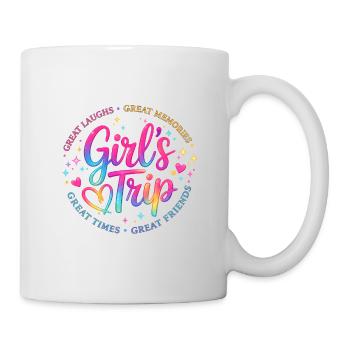 Voyage entre filles – Rires et souvenirs inoubliables - Mug blanc - blanc - Droite