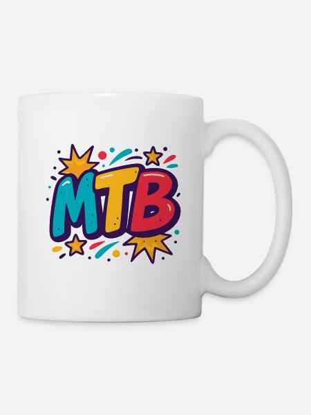 MTB Pop Art Bang - Mug - white