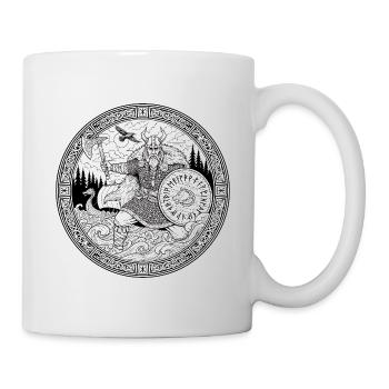 Runehero of the North Sea - Mug - white - Right
