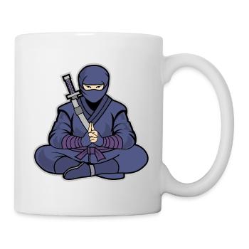 Ninja Zen – Kampfsport & Kampfsportarten - Tasse - Weiß - Rechts