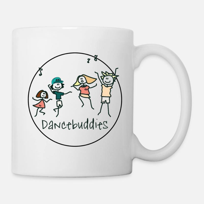 Danseurs - Mug blanc - blanc