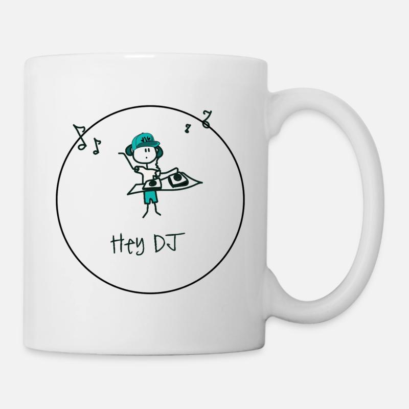 Djboy - Tasse - Weiß
