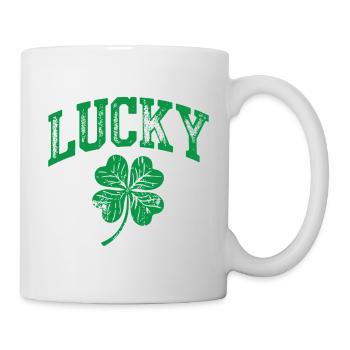 Lucky Shamrock Arch - Mug - white - Right