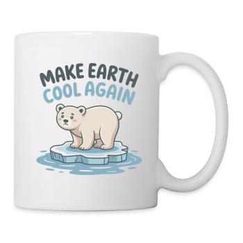 Make Earth Cool Again - Mug - white - Right