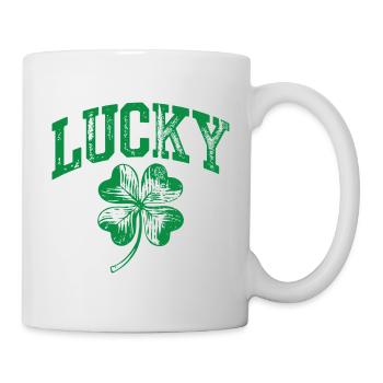 Lucky Shamrock Arch - Tasse - Weiß - Rechts