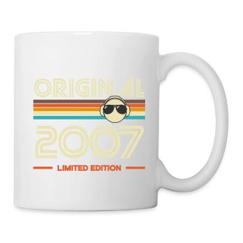Originale limitierte Retro-Streifen von 2007 - Tasse - Weiß - Rechts