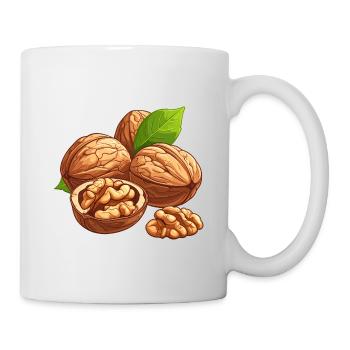 noix - Mug blanc - blanc - Droite